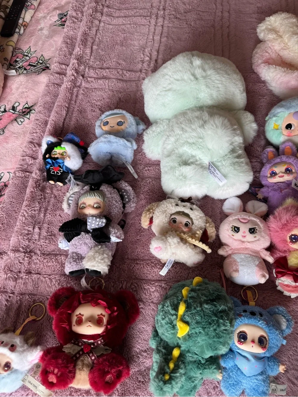 Plush Small Pets Collection - Assorted Pink and Pastel Plush Toys